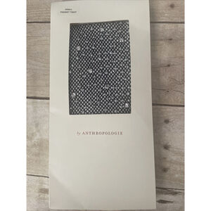 A‎ By Anthropologie Womens Fishnet Tights Black Stretch Nylon Blend Small New
